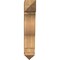 Ekena Millwork Funston Arts & Crafts Smooth Bracket, Western Red Cedar, 5 1/2"W x 18"D x 30"H BKT06X18X30FST03SWR - alternate 3